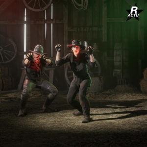 Interaction Frighten - Passe de hors-la-loi halloween 2020 - Red Dead Online