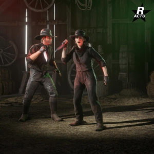 Interaction Ripper - Passe de hors-la-loi halloween 2020 - Red Dead Online