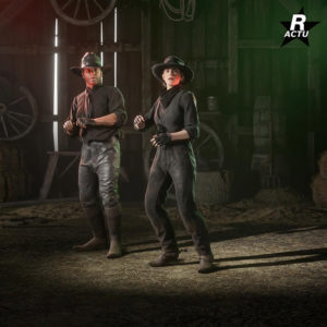 Interaction Scared - Passe de hors-la-loi halloween 2020 - Red Dead Online