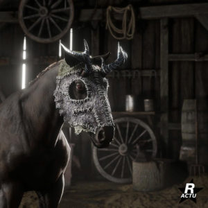 Masque pour cheval spéciale halloween 2020 - Red Dead Online