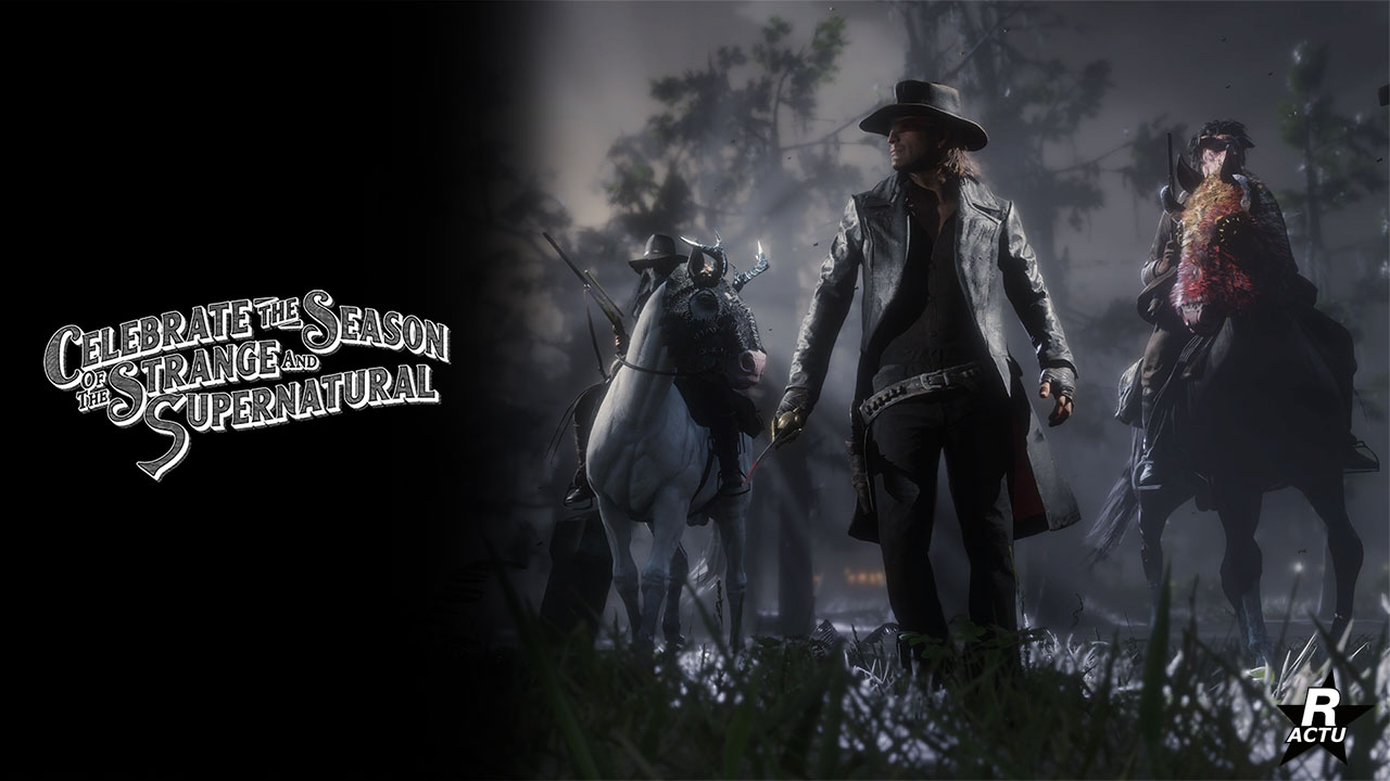 Passe de hors-la-loi spécial halloween 2020 - Image 1 - 1280p x720p - Picture by Rockstar Actu - Red Dead Online Passe de hors-la-loi spécial halloween 2020
