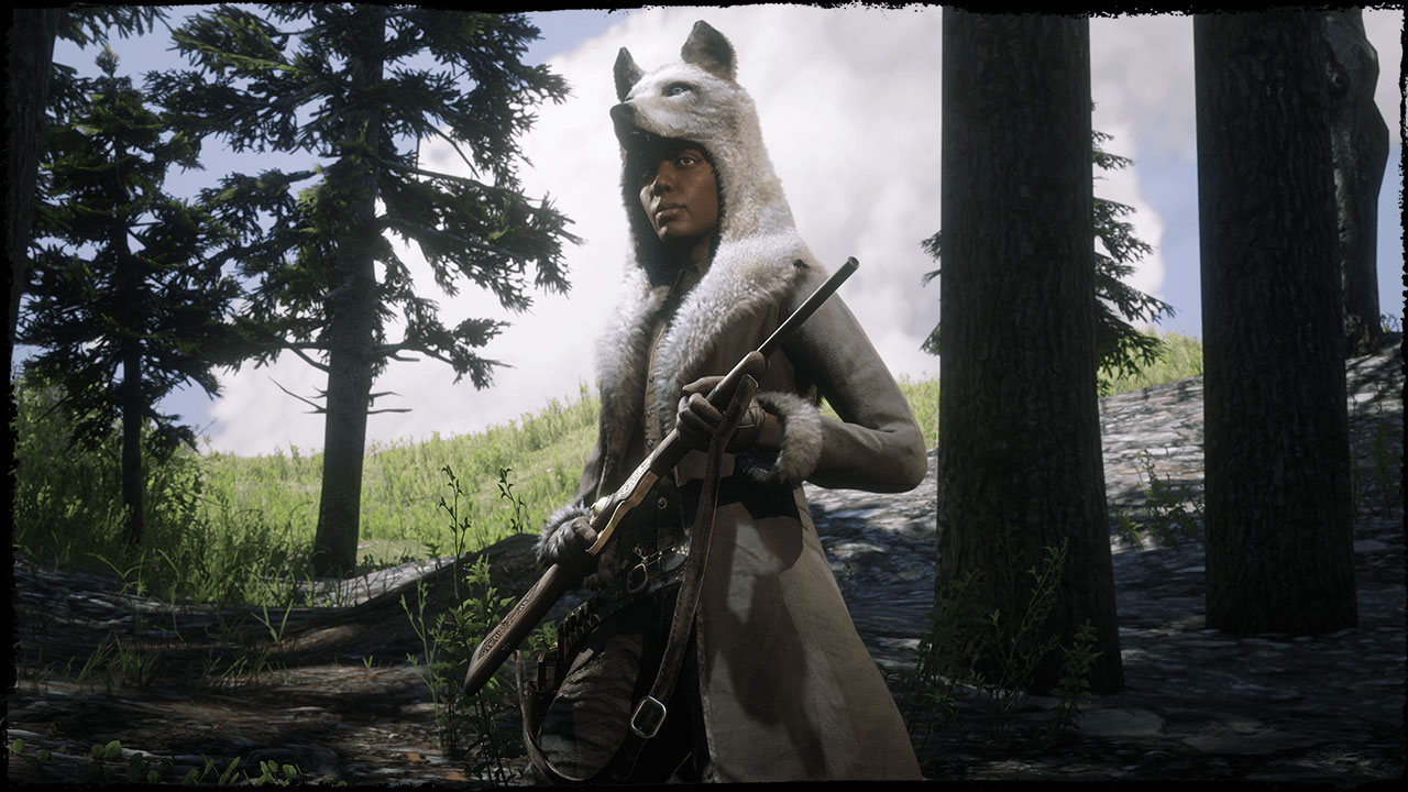 Manteau coyote Laiteux légendaire - Red Dead Online