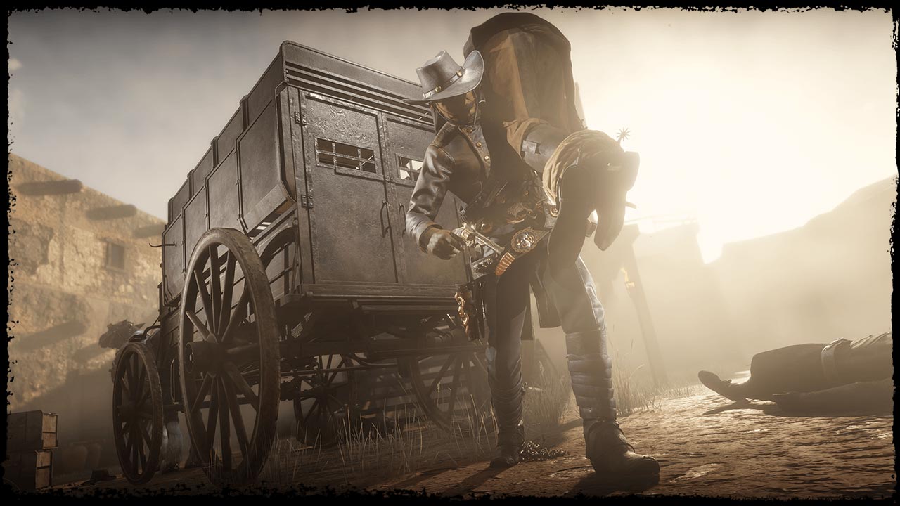 Chariot de chasseur de primes - Image 1 - 1280p x 720p - Picture by Rockstar Games - Red Dead Online