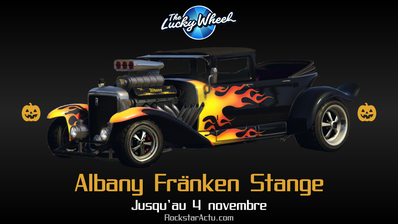 Véhicule du podium - Albany Fränken Stange - Image 2 - 1280p x 720p - FR - Picture by Rockstar Actu - GTA Online