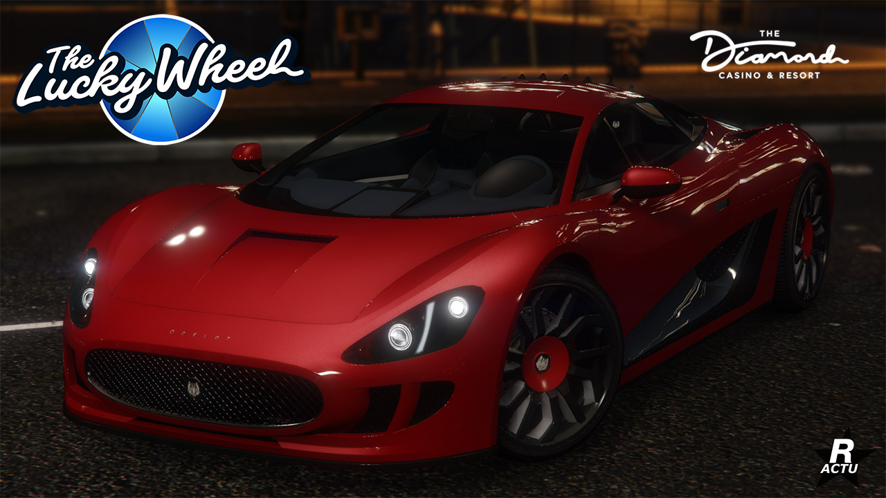 Véhicule du podium - Ocelot XA-21 - 1280p x 720p - Avec logo - Picture by Rockstar Actu - GTA Online Véhicule du podium - Ocelot XA-21 - GTA Online