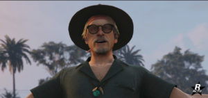 Juan Strickler, alias El Rubio, avec son chapeau sur la tête.