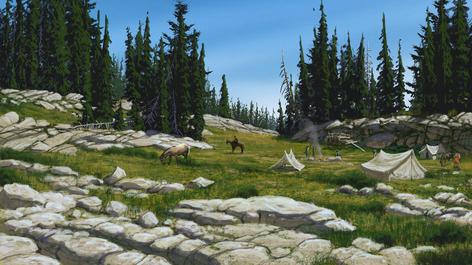 Concept art - Image 14 - 1600p x 900p - Picture by Daren Bader - Red Dead Redemption 2