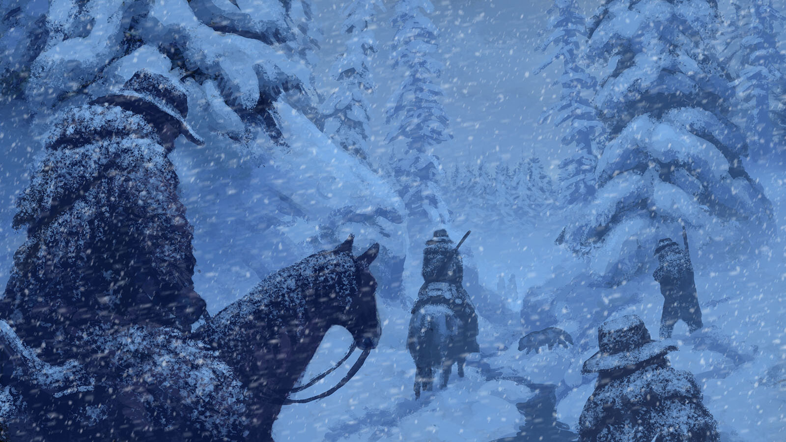 Concept art - Image 2 - 1600p x 900p - Picture by Daren Bader - Red Dead Redemption 2