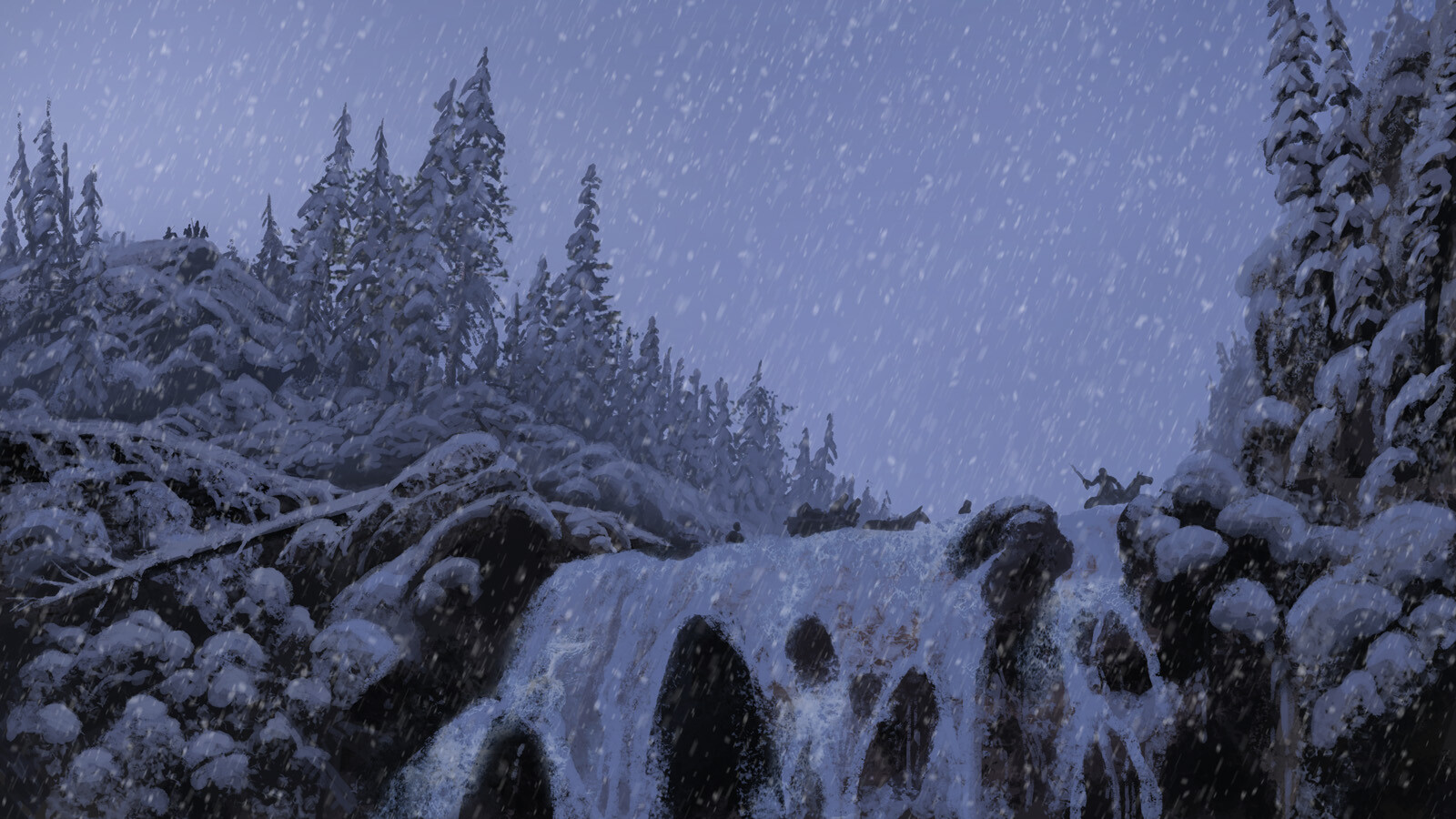 Concept art - Image 4 - 1600p x 900p - Picture by Daren Bader - Red Dead Redemption 2