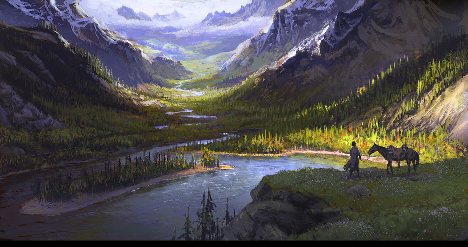 Concept art - Image 7 - 1600p x 845p - Picture by Daren Bader - Red Dead Redemption 2
