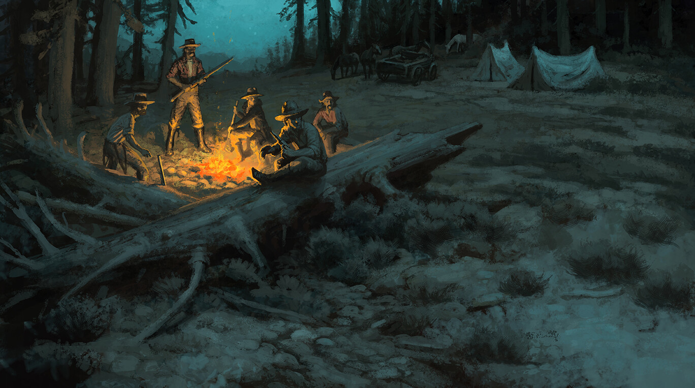Concept art - Image 8 - 1368p x 764p - Picture by Daren Bader - Red Dead Redemption 2