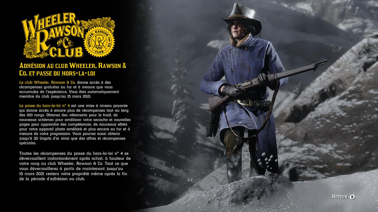 Passe de hors-la-loi 4 - Image 1 - 1280p x 720p - Picture by Rockstar Actu - Red Dead Online