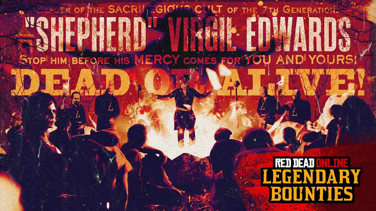 Prime légendaire - “Le berger” Virgil Edwards - Image 1 - 1280p x 720p - Picture by Rockstar Games - Red Dead Online