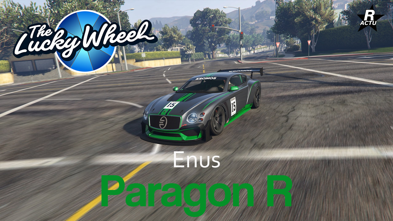 Voiture du podium du casino - Enus Paragon R - Image 1 - 1280p x 720p - Picture by Rockstar Actu - GTA Online Paragon R - GTA Online