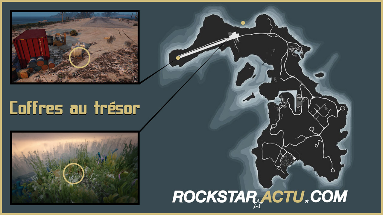 Coffres au trésor Cayo Perico - 20.01.21 - 1280p x 720p - Picture by Rockstar Actu - GTA Online Coffres au trésor Cayo Perico