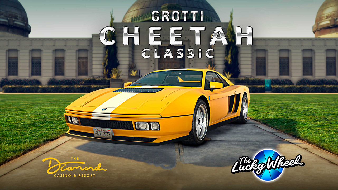 Voiture du podium du casino - Grotti Cheetah classique - Image 2 - Vierge - 1280p x 720p - Picture by Rockstar Games - GTA Online Grotti Cheetah classique - GTA Online