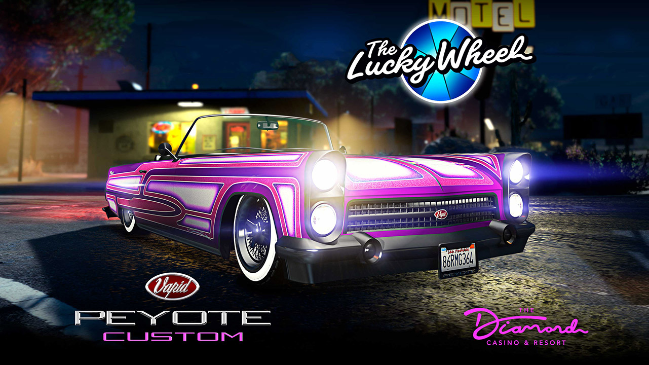 Voiture du podium du casino - Vapid Peyote Custom - Image 2 - 1280p x 720p - Vierge - Picture by Rockstar Games - GTA Online Vapid Peyote Custom - GTA Online