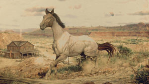 Hollandais à sang chaud - Robe Rouan chocolat - Red Dead Online