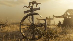 Potteau de voyage rapide sur la carte de Red Dead Online
