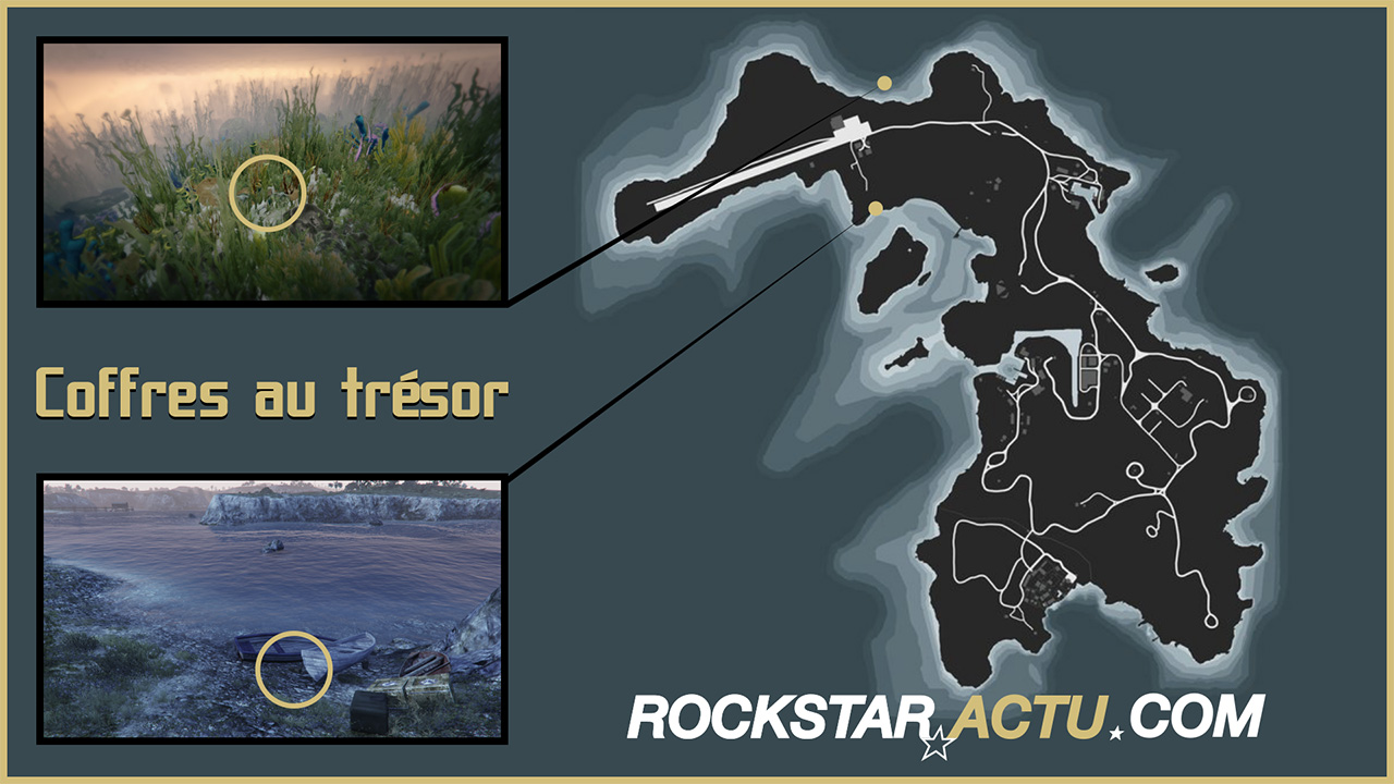 Coffres au trésor Cayo Perico - 10.03.21 - 1280p x 720p - Picture by Rockstar Actu - GTA Online