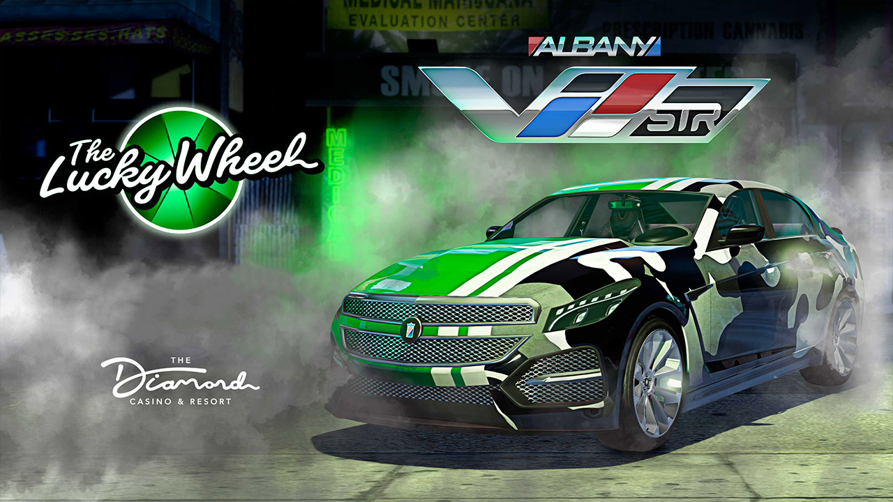 GTA Online - Bonus - Voiture sur le podium du casino - Albany V-STR - Image 2 - 1280p x 720p - Picture by Rockstar Games Albany V-STR - GTA Online