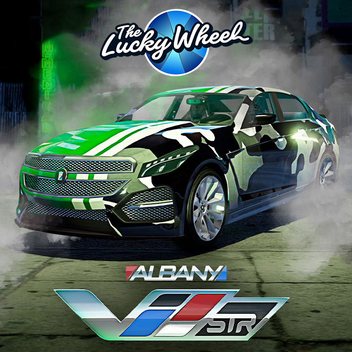 GTA Online - Bonus - Voiture sur le podium du casino - Albany V-STR - Image 2 - 720p x 720p - Picture by Rockstar Games Albany V-STR - GTA Online