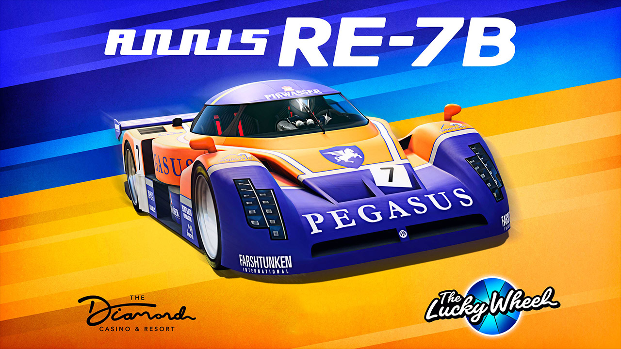 GTA Online - Bonus - Voiture sur le podium du casino - Annis RE-7B - Image 2 - 1280p x 720p - Picture by Rockstar Games Annis RE-7B - GTA Online