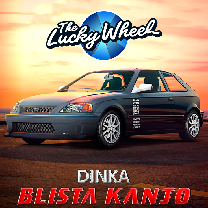 GTA Online - Bonus - Voiture sur le podium du casino - Dinka Blista Kanjo - Image 2 - 720p x 720p - Picture by Rockstar Games Dinka Blista Kanjo - GTA Online