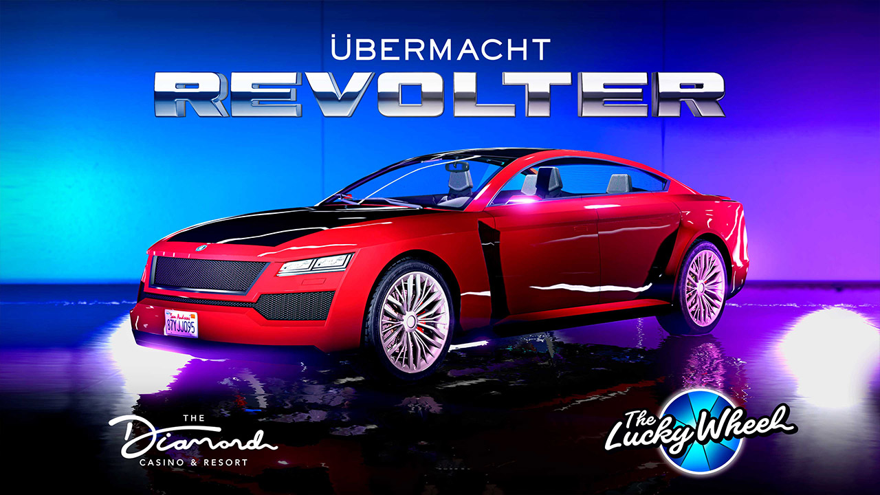 GTA Online - Bonus - Voiture sur le podium du casino - Ubermacht Revolter - Image 2 - 1280p x 720p - Picture by Rockstar Games Ubermacht Revolter - GTA Online