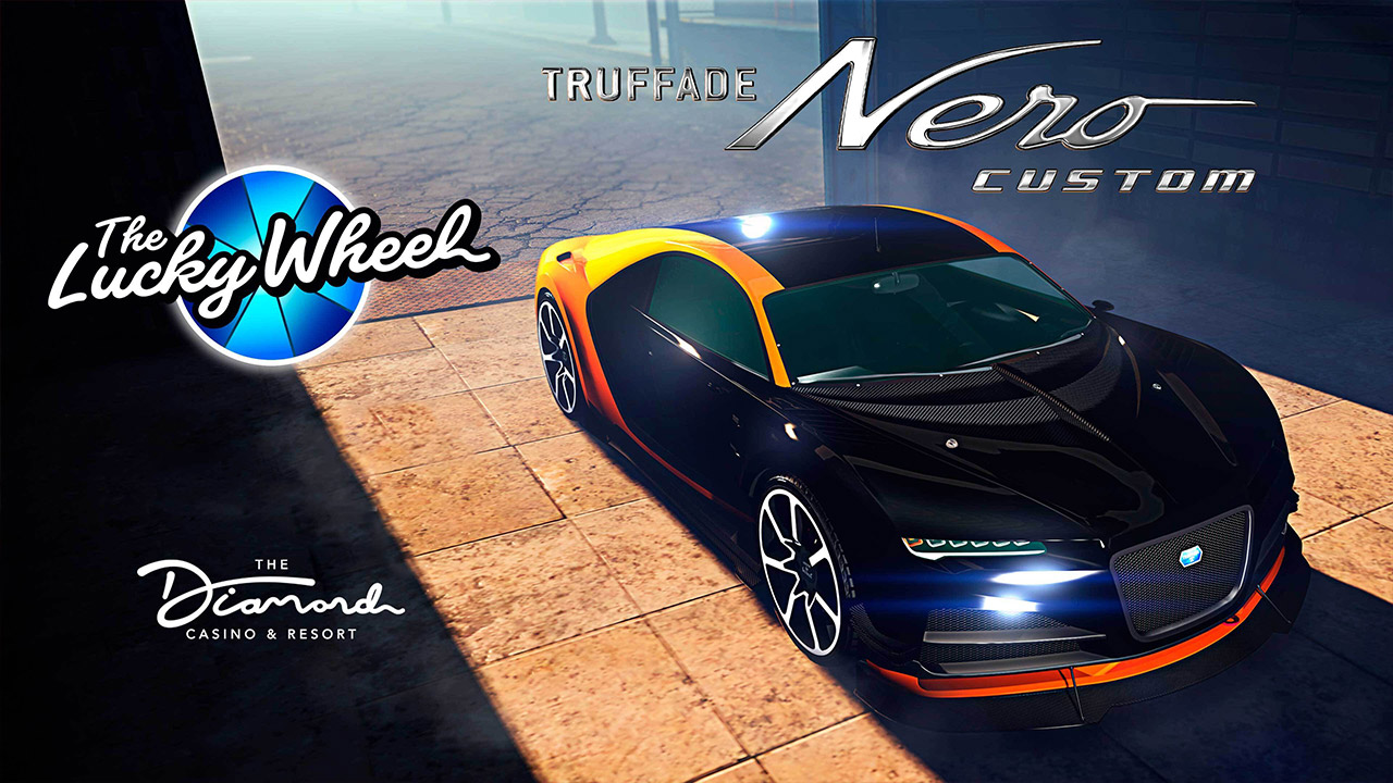 GTA Online - Bonus - Voiture sur le podium du casino - Truffade Nero custom - Image 2 - 1280p x 720p - Picture by Rockstar Games Truffade Nero custom - GTA Online