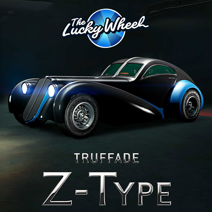GTA Online - Bonus - Voiture sur le podium du casino - Truffade Z Type - Image 2 - 720p x 720p - Qualité 70% - Picture by Rockstar Games Truffade Z-Type - GTA Online