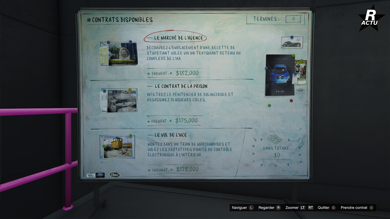 GTA Online - Mise à jour Los Santos Tuners - Contrats - Image 1 - 1280p x 720p - Picture by Rockstar Actu