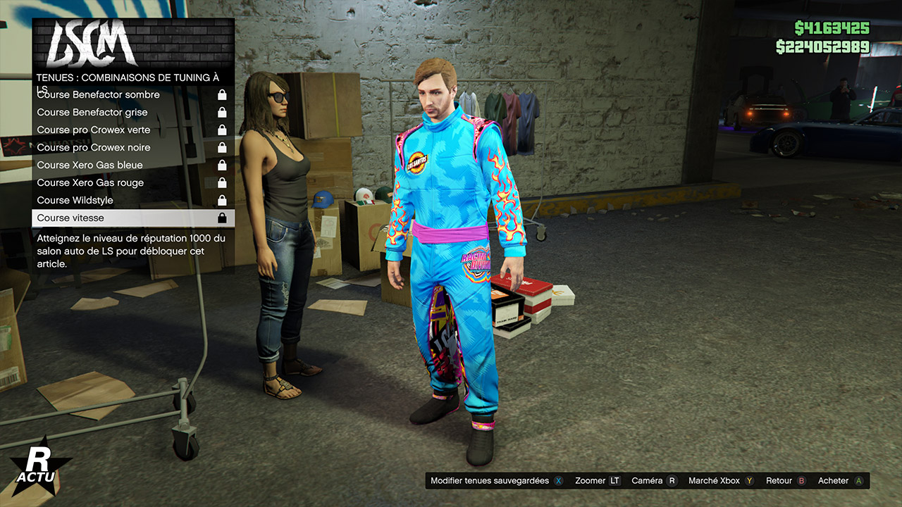 GTA Online - Mise à jour Los Santos Tuners - Tenues - Image 1 - 1280p x 720p - Picture by Rockstar Actu
