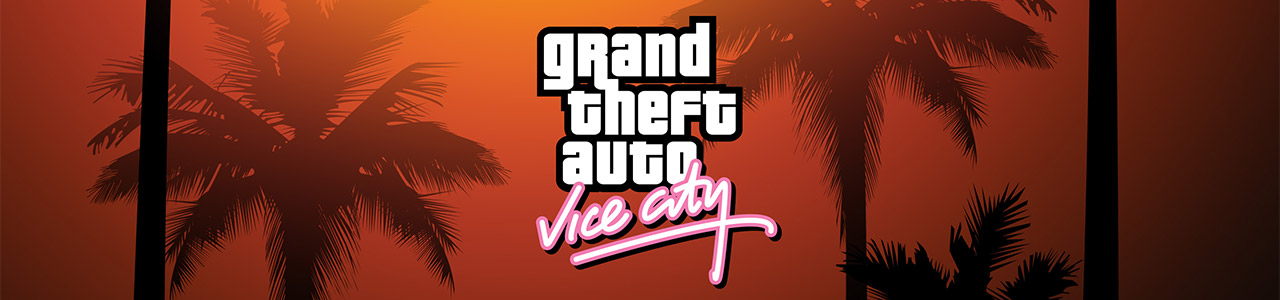 Bannière - GTA Vice City - Image 1 - 1280p x 300p - Qualité 70% - Picture by Rockstar Actu