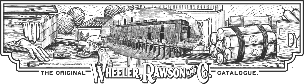 Red Dead Online - Logo catalogue Wheeler Rawson and Co - Image 1 - 1221p x 339p - Picture by Rockstar Games
