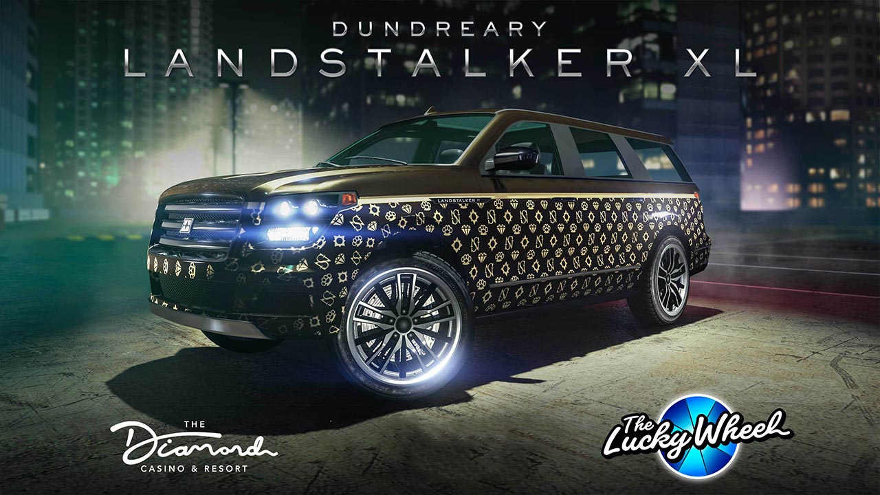 GTA Online - Bonus - Voiture sur le podium du casino - Dundreary Landstalker XL - Image 2 - 1280p x 720p - Qualité 50% - Picture by Rockstar Games Dundreary Landstalker XL - GTA Online