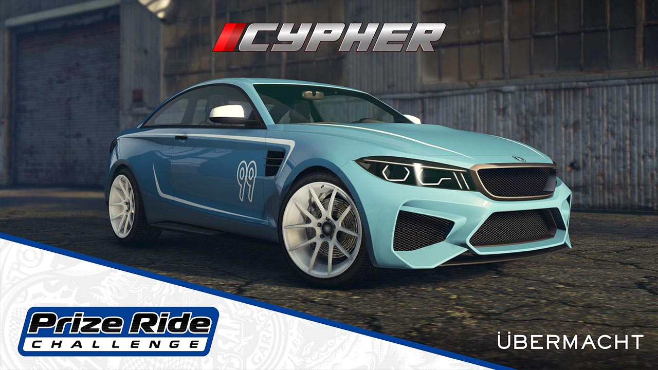 GTA Online - Défi du véhicule récompense - Ubermacht Cypher - Image 1 - 1280p x 720p - Qualité 50% - Picture by Rockstar Games Annis Euros - GTA Online