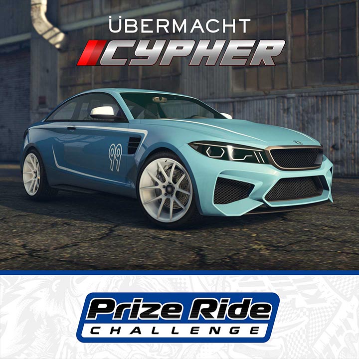 GTA Online - Défi du véhicule récompense - Ubermacht Cypher - Image 1 - 720p x 720p - Qualité 50% - Picture by Rockstar Games Annis Euros - GTA Online