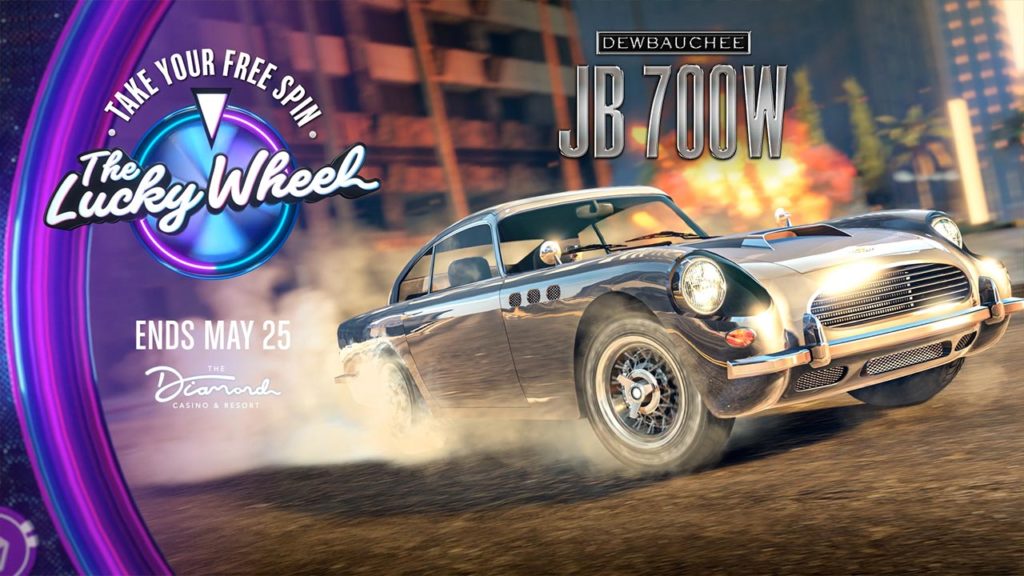 La Dewbauchee JB 700W est à gagner sur le podium du Diamond Casino cette semaine dans GTA Online