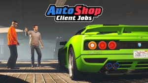 Vente de véhicule personnalisé d'un client de l'atelier auto