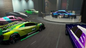 Garage d'un bureau de PDG