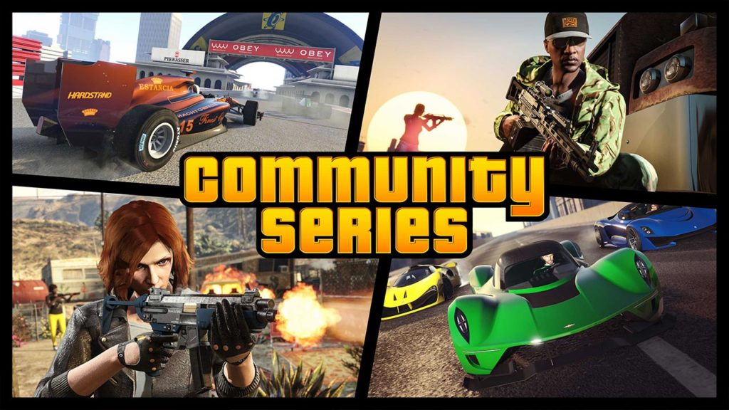 Epreuves communautaire : Une série d'activités crées par les joueuses et joueurs de GTA Online qui sont sélectionnées par Rockstar Games