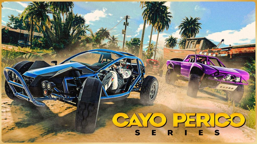 Les courses se déroulant sur l'île tropicale de Cayo Perico rapporte le double de récompenses cette semaine dans GTA Online