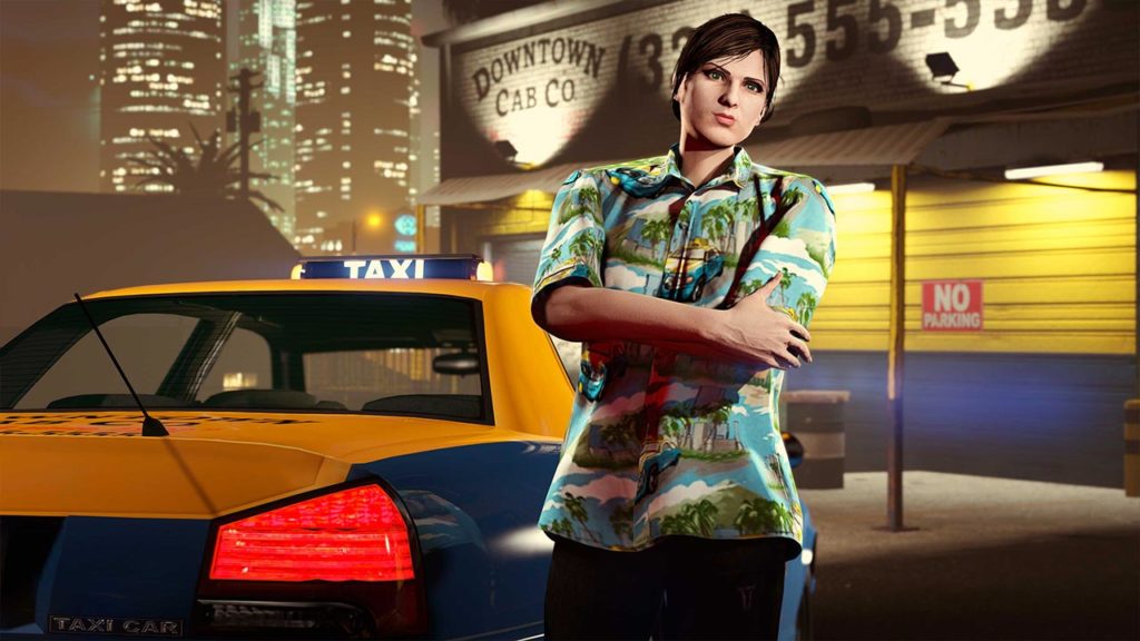 La chemise de taxi Downtown Cab Co s'inspirant fortement de GTA 6