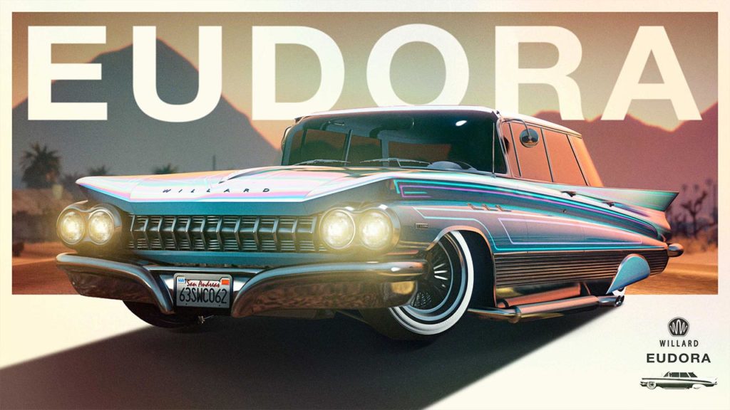 La toute nouvelle voiture Willard Eudora est disponible à l'achat pour une durée limitée dans GTA Online