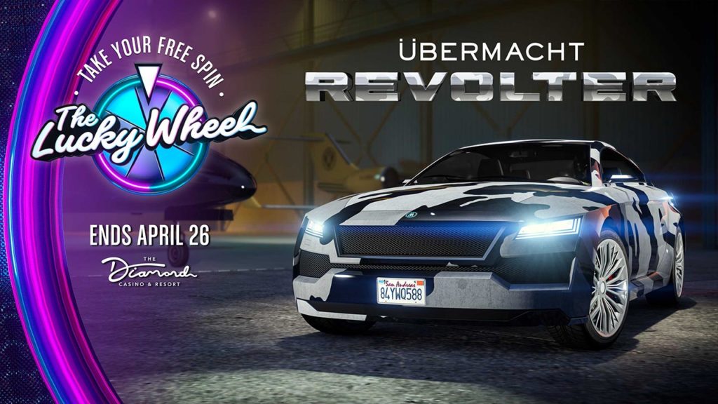 L'Ubermacht Revolter est la voiture à gagner sur le podium du Diamond Casino jusqu'au 26 avril dans GTA Online