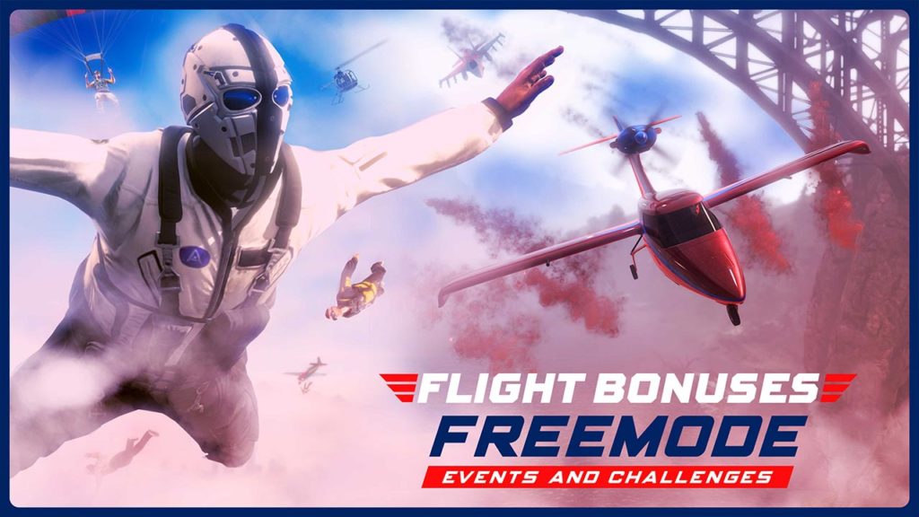 Les événements et défis en mode libre qui on pour thème l'aviation, offrent des avantages en GTA$ et RP à toutes celles et ceux qui n'ont pas peur du vide cette semaine dans GTA Online.