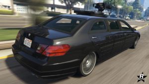 Benefactor Limousine armée