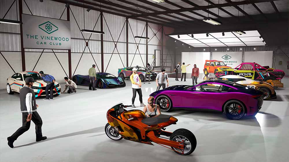 GTA Online : The Vinewood Car Club arrive avec la mise à jour de mardi
