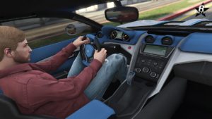 L'intérieur de la Grotti Stinger TT dans GTA Online